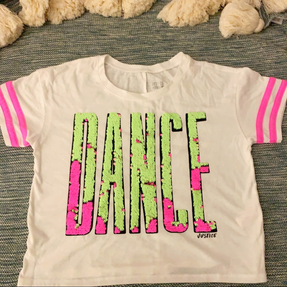Justice cropped shirt